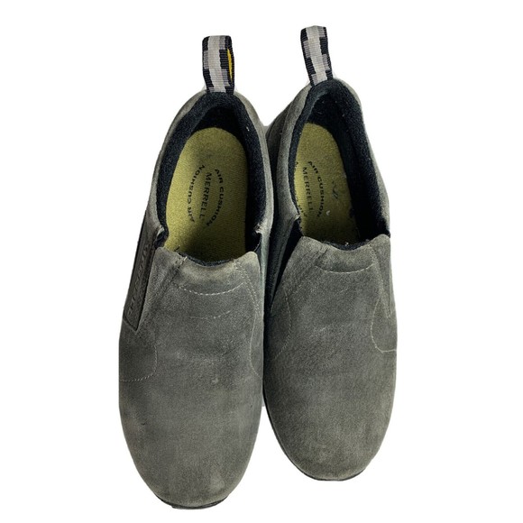 Merrell Comfort Shoes Jungle Moc Slip on Green Suede US Youth 5 Womens US 5.5M - Picture 6 of 12